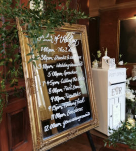 Sustainable Wedding Signage Stationery Midlands